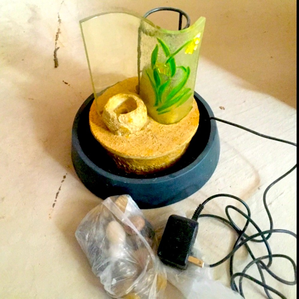 Tabletop Flowing Water Fountain!